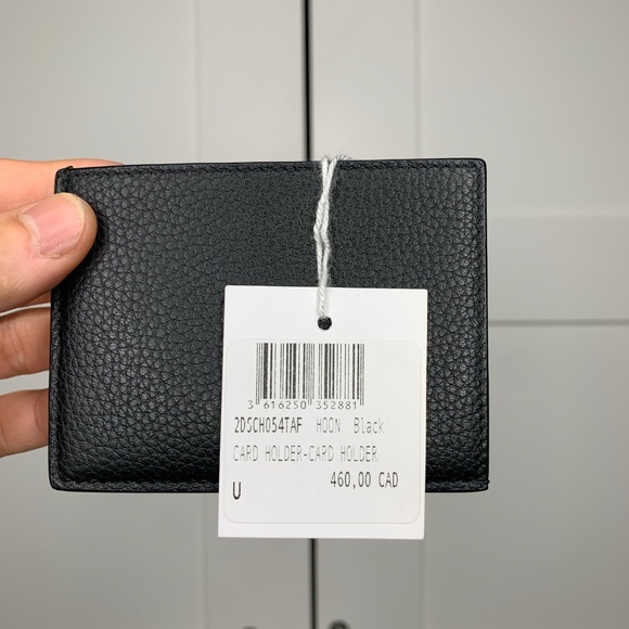 Dior Black Logo Cardholder Wallet - Picture 5 of 9